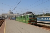 UZ VL80S-2396 waits to depart Odesa Holovna with 686 1620 Odesa Holovna - Izmail