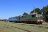 UZ NG TU2-263 shunts its stock at Holovanivsk after arrival with 6290 0800 Haivoron - Holovanivsk and on the big gauge UZ ChME3-3617 forms the connecting train to Pomichna; 6170 1055 Holovanivsk - Pomichna