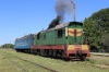 UZ ChME3-3617 at Holovanivsk with 1 coach forming 6170 1055 Holovanivsk - Pomichna