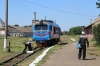 UZ NG TU2-263 at Holovanivsk shunting its one coach after arriving with 6290 0800 Haivoron - Holovanivsk