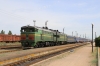 UZ 2TE10UT-0030a/b at Snihurivka with 298 2152 (P) Kyiv Pas. - Kherson