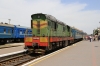 UZ ChME3-4082 at Kherson after arrival with 6202 1146 Brynivka - Kherson