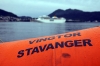 On board the MS Vingtor bound for Balestrand - departing Bergen harbour
