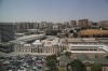 Baku Railway Station as seen from the 15th floor of the Staybridge Inn & Suites