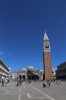 Italy, Venice - Piazza San Marco (St Mark's Square) - St Mark's Campanile & Basilica di San Marco (Saint Mark's Basilica)