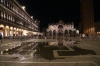 Italy, Venice - Piazza San Marco (St Mark's Square) - Basilica di San Marco (Saint Mark's Basilica) at high tide when sea water gets into the square