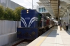 OSE Alco DL543 A326 at Athens Airport after arrivaing with 7102/3 1132 Athens - Athens Airport leg of the PTG 2015 Greece Tour; A302 had been assisting on the rear