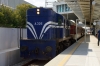 OSE Alco DL543 A326 at Athens Airport after arrivaing with 7102/3 1132 Athens - Athens Airport leg of the PTG 2015 Greece Tour; A302 had been assisting on the rear