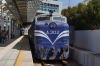 OSE ALco DL500 A302 waits to depart Athens Airport with 7104/5 1236 Athens Airport - Athens leg of the PTG 2015 Greece Tour; Alco DL543 A326 is on the rear