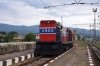 OSE MLW MX636 A504 at Kulata, Bulgaria, after arriving with 7668 1415 Thessaloniki - Kulata leg of the PTG 2015 Greece Tour