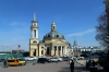 Ukraine, Kiev - Nativity of Christ Church by the Kiev River Port in the Podil area of Kiev