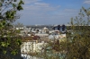 Ukraine, Kiev - view from the hills near St Andrew's Church towards the Dnieper River and Kiev River Port