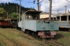 SR ChS11-011 on shed at Borjomi Freight