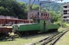 SR ChS11-09 with a works train in Borjomi Freight Yard