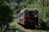 SR ChS11-002 heads away from the derelict station of Daba with 6469 1055 Borjomi Freight - Bakuriani