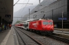 MGB HGe4/4 II #4 waits to depart Visp with 225 1008 Visp - Zermatt