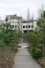 Ukraine, Chernobyl Tour with Solo East - Pripyat, restaurant on the main square