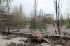 Ukraine, Chernobyl Tour with Solo East - Pripyat, Palace of Culture & Hotel Polissya on the main square off Lenin Avenue; taken from the front of the supermarket