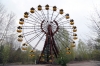 Ukraine, Chernobyl Tour with Solo East - Pripyat Amusement Park Ferris Wheel. Despite being built for the May Day celebrations of 1986 the park ironically only operated for one day, which happened to be 27th April 1986 (the day after the disaster commenced) in an attempt to take the Pripyat people's minds away from the disaster that was unfolding in their back garden!