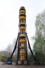 Ukraine, Chernobyl Tour with Solo East - Pripyat Amusement Park Ferris Wheel. Despite being built for the May Day celebrations of 1986 the park ironically only operated for one day, which happened to be 27th April 1986 (the day after the disaster commenced) in an attempt to take the Pripyat people's minds away from the disaster that was unfolding in their back garden!