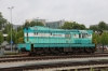 Still in its old Edelaraudtee (EDLR) livery, Ãhinenud Depood (ÃD) ChME3-5194 stabled at Tallinn after shunting the stock in for 034X 1703 Tallinn - Moskva Okt; which Go Rail TEP70-0236 would work to Narva on the Estonian/Russian border