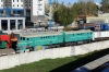 Kiev Railway Musuem by Kyiv Pasazyrski station - TE3-2068 & ChS4-072