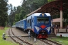 Moscow, Kratovo Children's Railway - Modernized TU2-078 stands at Yunost after arriving with 520 1100 Pionersky - Yunost