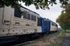 CFR Sulzers 600733/601356 wait to depart Alexandria with R9364 1215 Alexandria - Rosiori Nord; both worked in tandem throughout