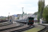 UZ 2TE10M-2827b waits to depart Chernivtsi with 136 1537 Chernivtsi - Odesa Holovna