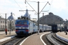 UZ VL40's 1378-2 & 1391-2 at L'viv with 42 1256 Truskavets - Dnipropetrovsk; after replacing VL10M-1485