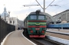 UZ 2M62-1014a/b at L'viv after arrival with 144 1351 Vorokhta - Kyiv Pasazyrski