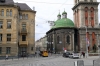 Ukraine, L'viv - Pidvalna St / Ruska St junction; by Dormition Church