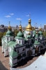 Ukraine, Kiev - St Sophia's Cathedral from it's Bell Tower