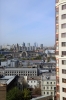 Ukraine, Kiev - view of Kyiv Pasazyrski station from the 12th floor of the Ibis Kiev Centre