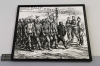 Poland - Auschwitz 1 concentration camp Block 6; which displays the life of prisoners during their time in Auschwitz; this picture was drawn by a prisoner depicting the daily routine of the prisoners
