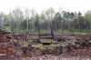 Poland, Auschwitz II - Birkenau - Remains of Gas Chambers & Crematorium V; destroyed by the retreating Nazi's in an attempt to cover up their crimes