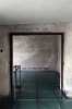 Poland, Auschwitz II - Birkenau - Camp Bathhouse - the "Sauna" - where new arrivals were processed. Room where prisoners' hair wash shaved.