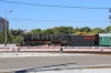 Kaliningrad Pas. - steam loco TE-4564 in what looks like a railway museum adjacent to the station