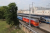 RZD TEP70-0484 is attached to 390B 1215 Minsk Pas. - Anapa at gomel; having replaced BCh TEP60-0630