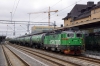 Green Cargo Rd2 1097 awaits a path at Uppsala