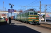 BCh VL80S-549 runs through Orsha with a freight