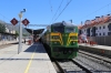 SEC Naval built Alco DL500S 321048, now owned by bus company ALSA, stands at El Escorial after arrival with the newly started Tren de Filipe II - 39156 1020 Principe Pio - El Escorial