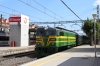 SEC Naval built Alco DL500S 321048, now owned by bus company ALSA, stands at El Escorial with the newly started Tren de Filipe II - 39188 1820 El Escorial - Madrid Principe Pio