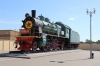 Steam loco SU250-43 plinthed at Zlobin