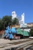 Steam loco ER-785-63 plinthed at Chisinau