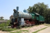 Steam Loco plinthed in a park near Ungheni station