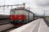 SJ Rc6 1326 at Kiruna before running round NT94 1755 (P) Stockholm Central - Narvik; 1326 had replaced 1336 at Boden Central