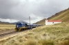 Peru Rail MLW DL560 #654 pauses at La Raya, the highest point on the line at 4319m, with train 19 0800 Puno - Cusco Wanchaq (Andean Explorer)