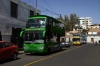 Yanahuara, Arequipa, Peru - Tour Buses at the Yanahuara Viewpoint