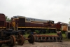 A&M Railroad Springdale, AR. Ex CN Bombardier HR612 now A&M #76 rests in the stored line.